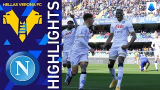 Hellas Verona 12 Napoli  Osimhen shines in Verona  Serie A 202122 [upl. by Jereld929]