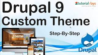 Drupal 9  10 Custom theme from begining  Drupal Custom Theme Develooment for begginers [upl. by Eelirem]