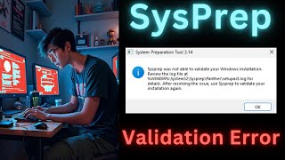 Sysprep Validation Error [upl. by Modeste]