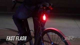 NiteRider® Sabre™ 110 Bright Bike LED Tailligh Flash Patterns [upl. by Koffman]