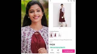 tiktok star amritha Meesho collections [upl. by Lorn94]