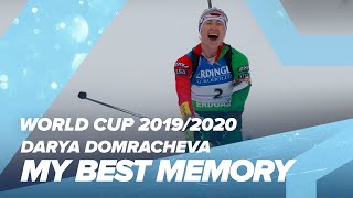 Darya Domrachevas Best Biathlon Memory [upl. by Kaleena94]