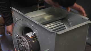 Typical direct drive blower motor installation video [upl. by Saphra]