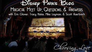 Mickey and the Magical Map QampA Disney Parks Blog Magical Meet Up MagicalMeetup [upl. by Eseyt]