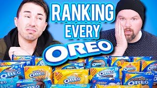 We Tried EVERY Flavor Of Oreo Cookie In One Sitting  RANKED [upl. by Lalage]