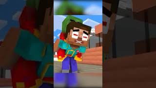 Monster school Sad life of robot🥲 shorts minecraft minecraftanimation [upl. by Sukey]