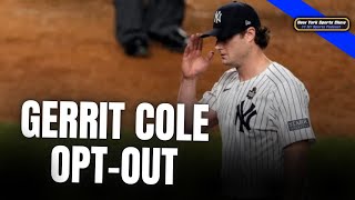 Gerrit Cole OptsOut Of Yankees Contract [upl. by Tnerb]