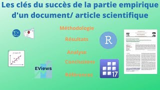 Les Secrets Infaillibles pour Réussir la Partie Empirique de Votre Article Scientifique [upl. by Nakada]