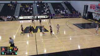 Winterset High School vs Nodaway Valley High School Womens Varsity Basketball [upl. by Aldwon]