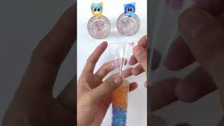 inside out joy and sadness orbeez water balls colour mixing shorts insideout2 nanotape [upl. by Ayar]