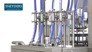 Filling amp Capping Machine WISLA Monobloc by SNEYDERS [upl. by Marysa]