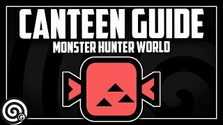 Indepth Canteen Buff Guide  2019  Monster Hunter World [upl. by Barbour946]