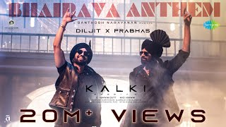 Bhairava Anthem  Kalki 2898 AD Telugu  Prabhas  Diljit Dosanjh  Santhosh Narayanan [upl. by Bryana5]