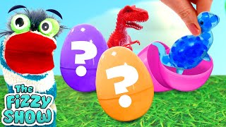 Fizzy amp The Dinosaurs Go On an Easter Egg Hunt And Find Dino Surprise Eggs 🥚🦖  Fun Videos For Kids [upl. by Aras]