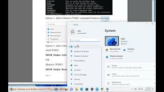 AddRemove WMIC command Feature in Windows 11 [upl. by Flynn]