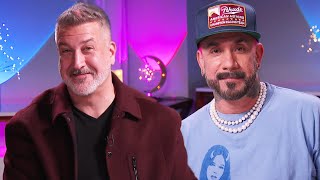 Joey Fatone and AJ McLean on Accomplishments Cringe Moments and New Tour  Spilling the ETea [upl. by Nelloc940]