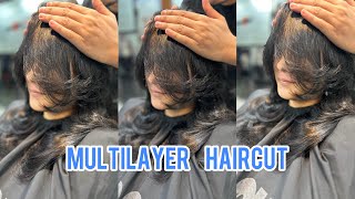 Today we will tell you how to do a multilayer haircut [upl. by Ahsuas]