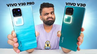 vivo V30 Pro vs vivo V30  Best Camera Smartphones [upl. by Ydollem859]