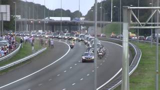 MH17 rouwstoet dag 3  victims being transported day 3 [upl. by Aalst]