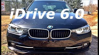 Preview the iDrive 6 Functions and Tour in the BMW 330 XI [upl. by Yatnuahc]