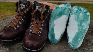 Thousands of touches The process of making custom handmade hiking boots for one person [upl. by Lura749]