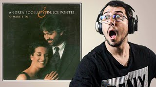 Italian Reacts To Andrea Bocelli Dulce Pontes  O Mare E Tu [upl. by Olsen]