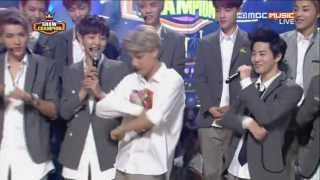 130807 EXO  Interview  Growl Live Show Champion HD [upl. by Riggs]