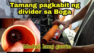 How to assemble divider in PVC Boga tutorial boga lantaka trendingvideo [upl. by Fredericka470]