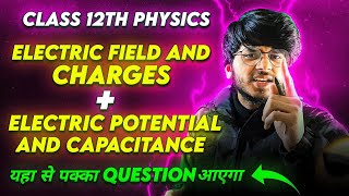 important questions class 12th physics one shot  electrostatics important questions one shot 12th [upl. by Emeric]