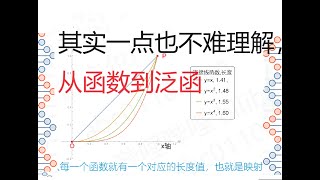 其实一点也不难的，从函数到泛函 [upl. by Ozzie]