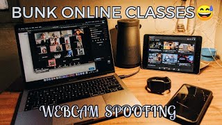 CAMERA SPOOFING  ONLINE CLASS HACKS  OBS [upl. by Ibrik294]