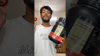 Optimum nutrition whey protein reviewwheyprotein fitness gym protein whey [upl. by Froh]