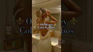 Old Money Color Combos oldmoneyoldmoneyaesthetic menfashionoutfitideas fashion ytshorts [upl. by Eelahs]