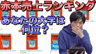 【どこの大学が人気？】赤本売上ランキング [upl. by Jaye547]