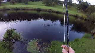 Salmon fly fishing on the Welsh Dee at Llangollen [upl. by Jaeger788]