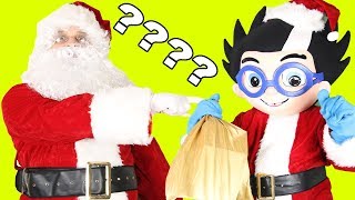 PJ Masks Christmas Adventure Superhero Santa Stop Villain with LOL Surprise  Ellie Sparkles [upl. by Sybyl166]