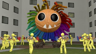 THE MUTANT YARNABY was surrounded but something went wrong Garrys Mod [upl. by Anialahs]