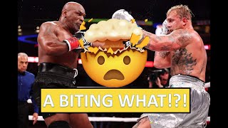 Did Biting Fixation Predict Jake Paul Tyson Fight DENTIST PERSPECTIVE [upl. by Sucram]