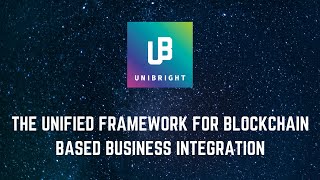 Unibright  The unified framework for blockchain based business integration [upl. by Aziaf]