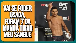 PESAGEM OFICIAL UFC 278  BORRACHINHA SE REVOLTA COM ANTIDOPING  TODOS BATERAM O PESO  LEGENDADO [upl. by Bar]