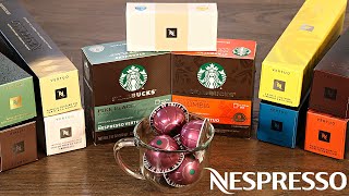 Nespresso Coffee Flavors You Should Try  My Favorite amp New Limited Edition Capsules  Best Pods [upl. by Dimah]