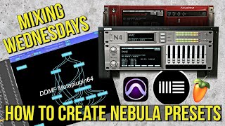 Creating plugin presets in ACUSTICA AUDIO NEBULA 4 using DDMF METAPLUGINAND CAN IT BE OVERSAMPLED [upl. by Ammadis]