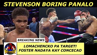 STEVENSON Boring Ang Panalo  Tank Davis Matatalo Kay Lomachencko  Foster Nadaya Kay Conceicao [upl. by Earlie183]