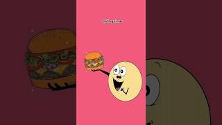 APT brunomars amp rose🎶🍗🍔dyspepsiaanimation apt brunomars shorts [upl. by Anaujal869]