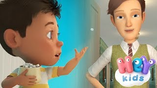 Johny Johny Yes Papa song with lyrics  Nursery rhymes collection by HeyKids [upl. by Esinej]