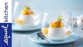 Coconut Panna Cotta with Mango Salsa [upl. by Shellie]