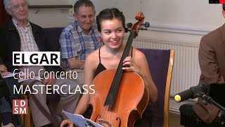 Elgar Cello Concerto  LDSM 2015 Cello Masterclass with Gregor Horsch [upl. by Naras]