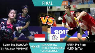 Lanny Tria MayasariSiti Fadia vs Hsieh Pei ShanHung En Tzu BNI IIC 2024 Badminton  Final [upl. by Vernier]