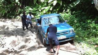 Mazda B1600 Stuck In Paria Beach Trail [upl. by Engeddi]