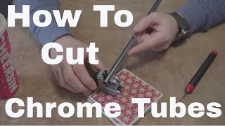 How to Cut Chrome Plated Tubes [upl. by Yesor]